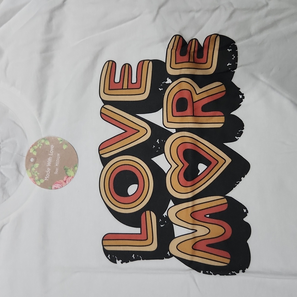 Love More Vintage Graphic Tee - Picture 5 of 5